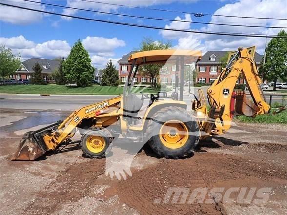 John Deere 110 Retroescavadeiras