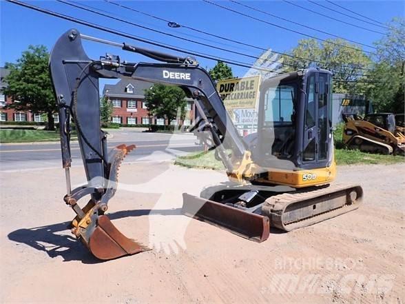 John Deere 50D Miniescavadeiras