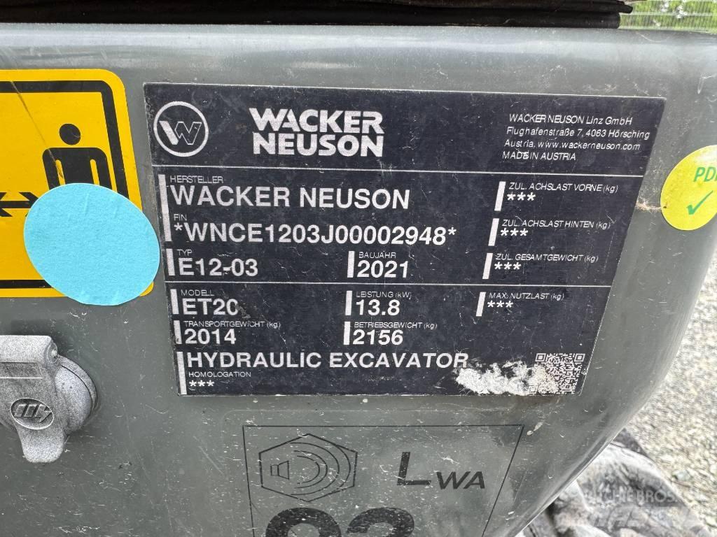 Wacker Neuson ET20 Escavadeiras de esteiras