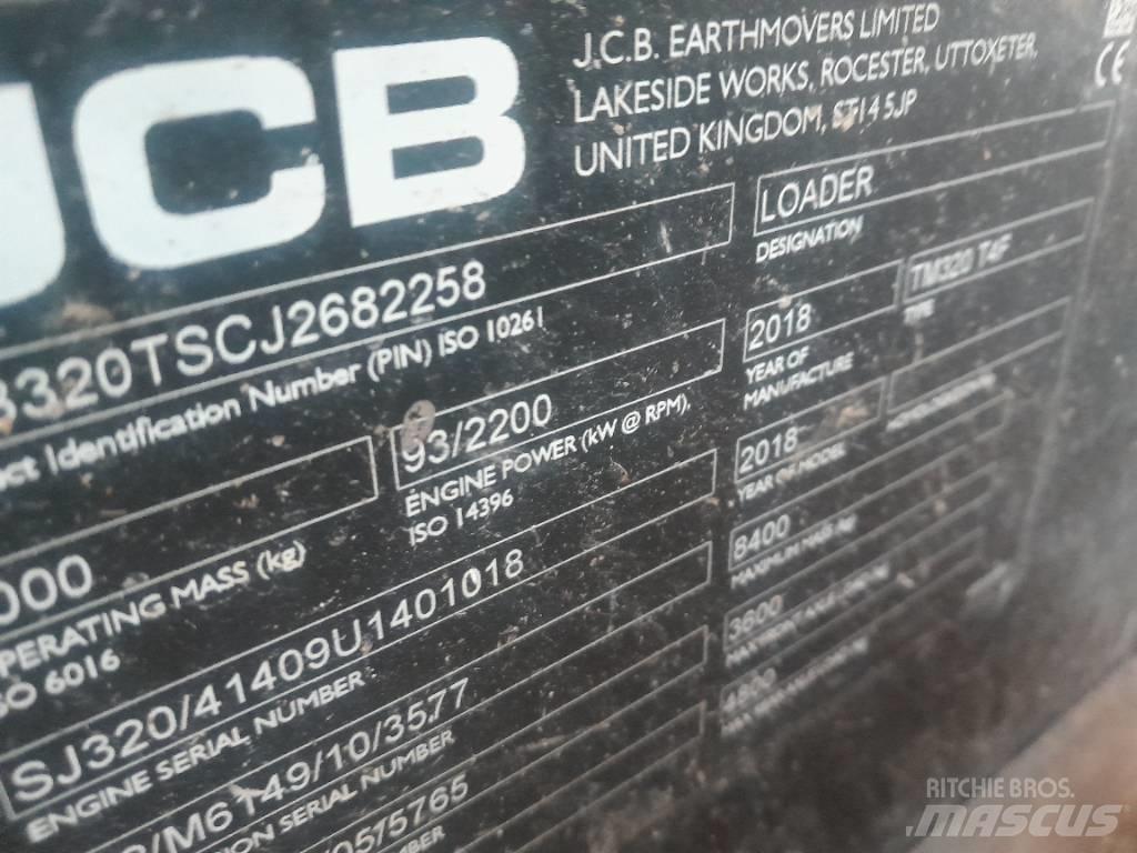 JCB TM 320 Telescópicas para Agricultura