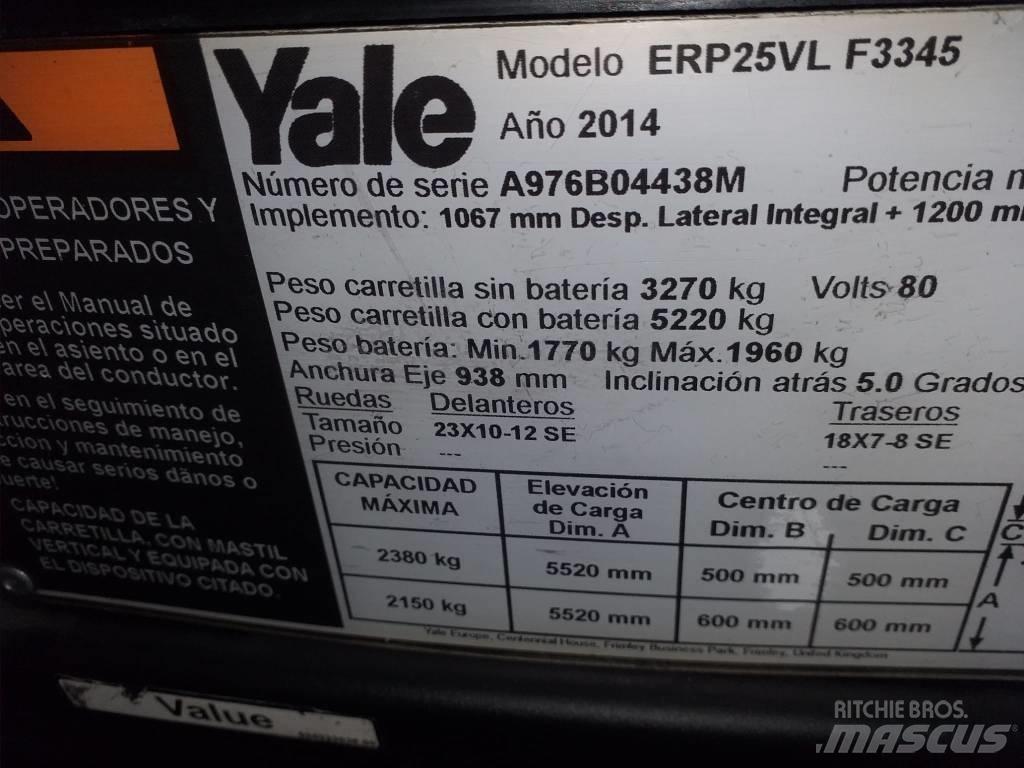 Yale ERP25VL Empilhadores eléctricos