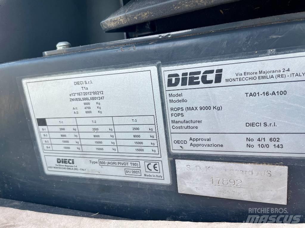 Dieci Agri Pivot T80 Telescópicas para Agricultura