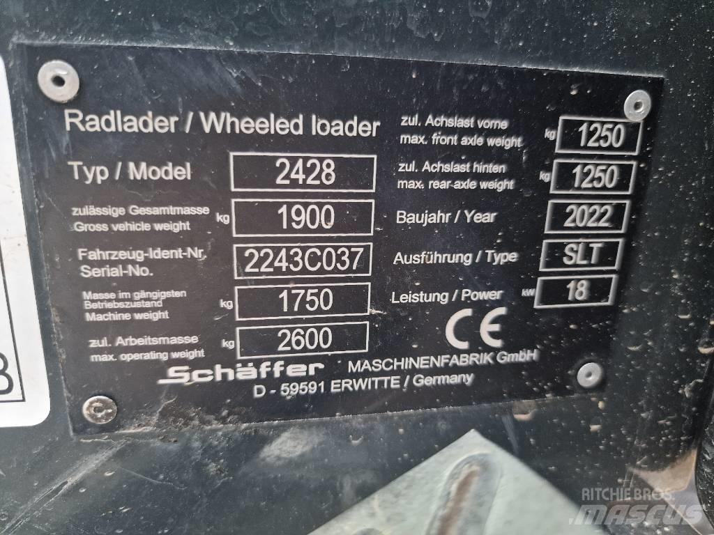 Schäffer 2428 SLT Carregadeiras de rodas