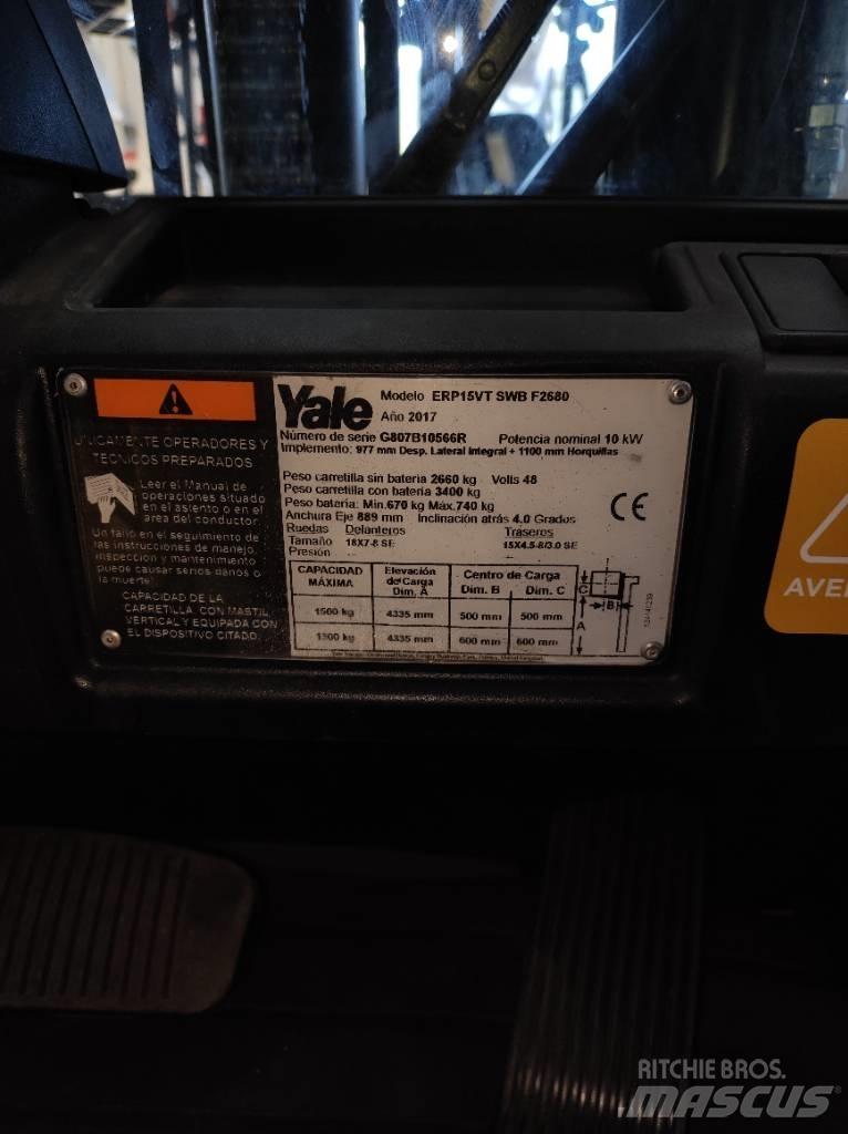 Yale ERP15VT SWB Empilhadores eléctricos