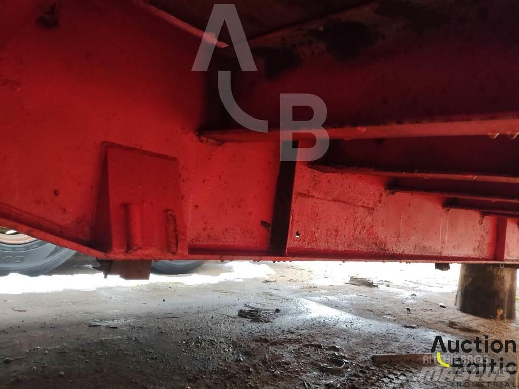 Overlander TRI36 Semi Reboques Cortinas Laterais