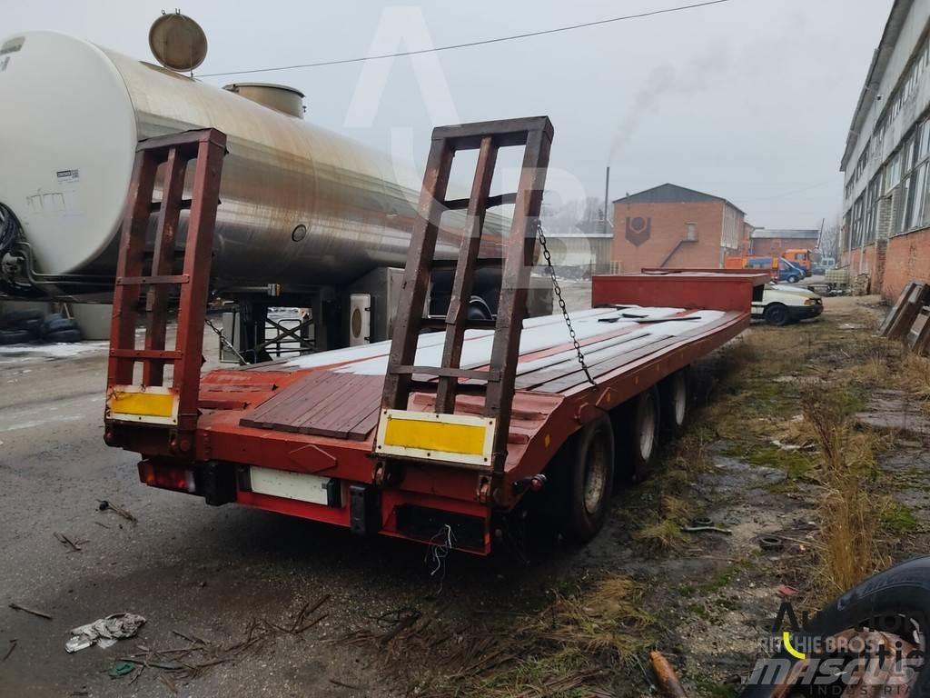 Overlander TRI36 Semi Reboques Cortinas Laterais