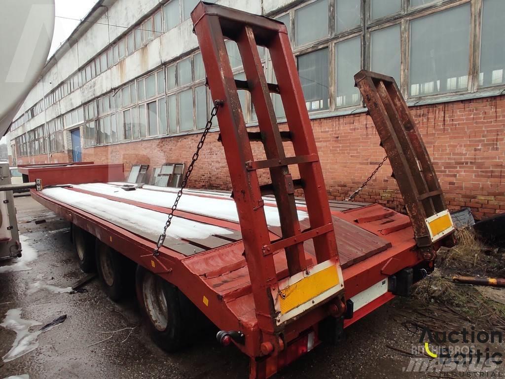 Overlander TRI36 Semi Reboques Cortinas Laterais