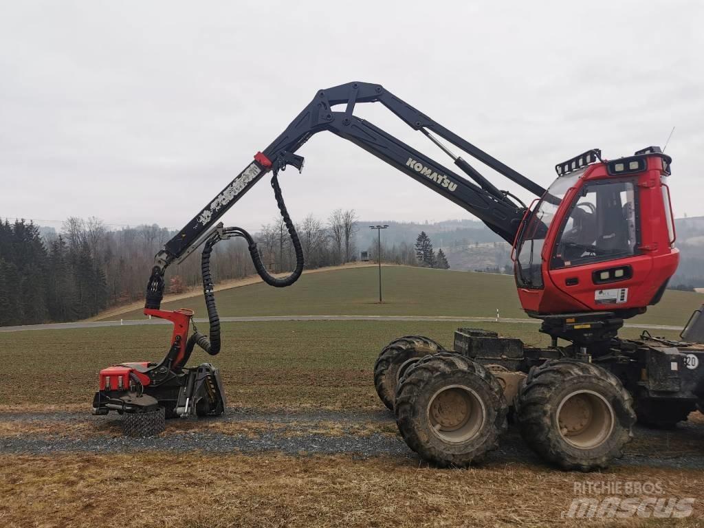 Komatsu 931 XC Processadores florestais
