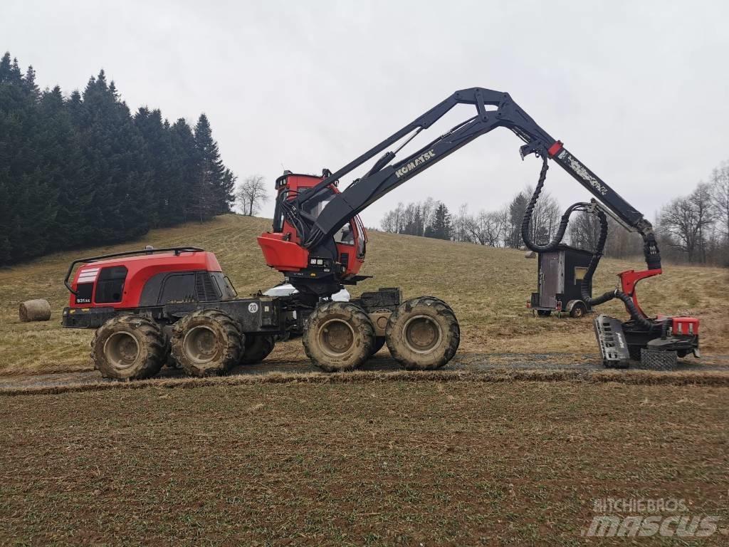 Komatsu 931 XC Processadores florestais