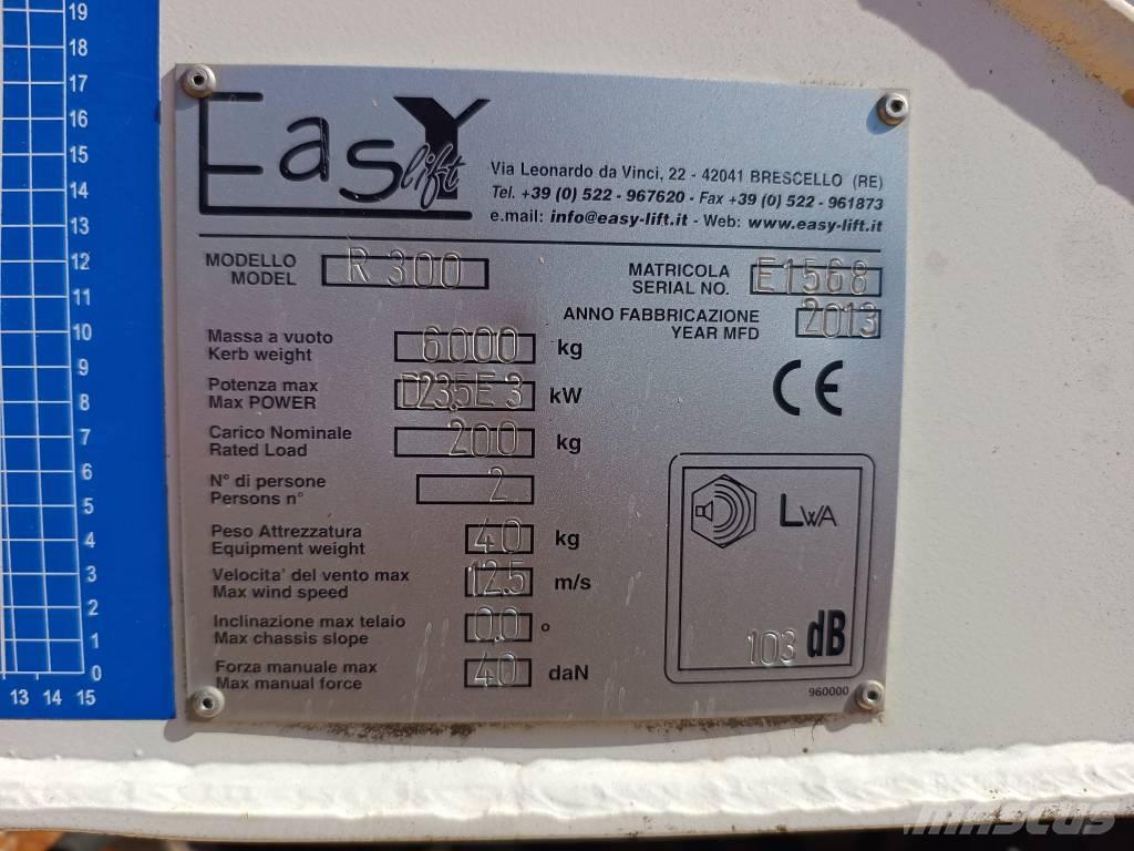 EasyLift R 300 Elevadores braços Telescópicos