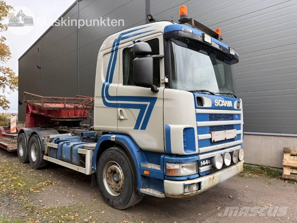 Scania R 144 GB Camiões Ampliroll