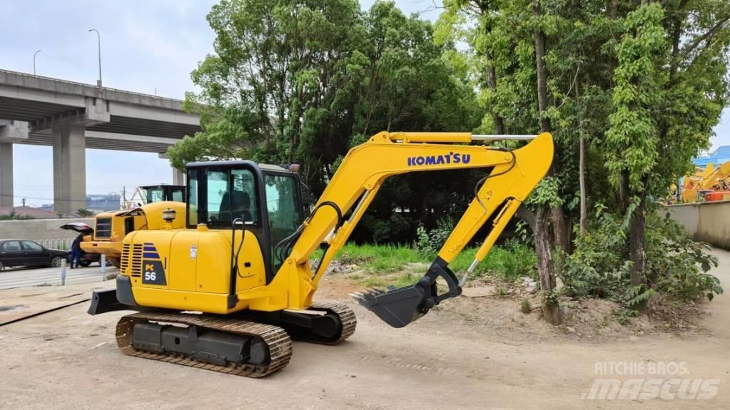 Komatsu pc56 Escavadeiras de esteiras