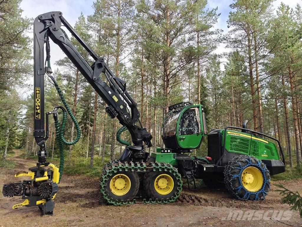 John Deere 1270 G Processadores florestais