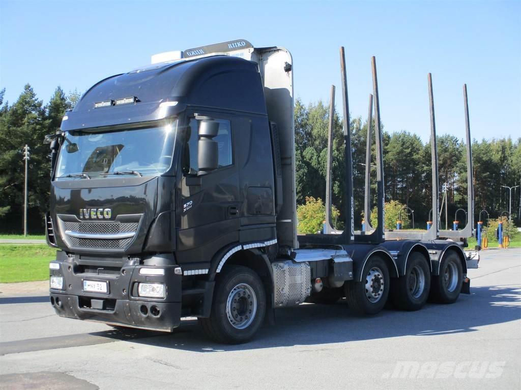 Iveco S-WAY Caminhões de transporte de troncos