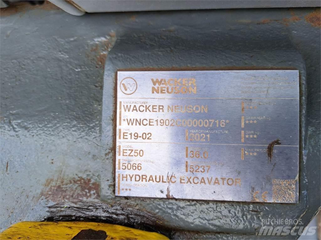 Wacker Neuson EZ50 Escavadeiras de esteiras