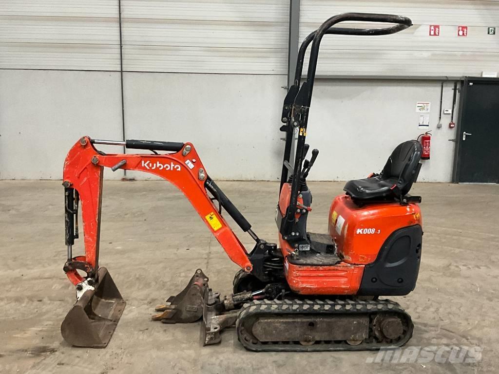 Kubota K 008-3 Miniescavadeiras