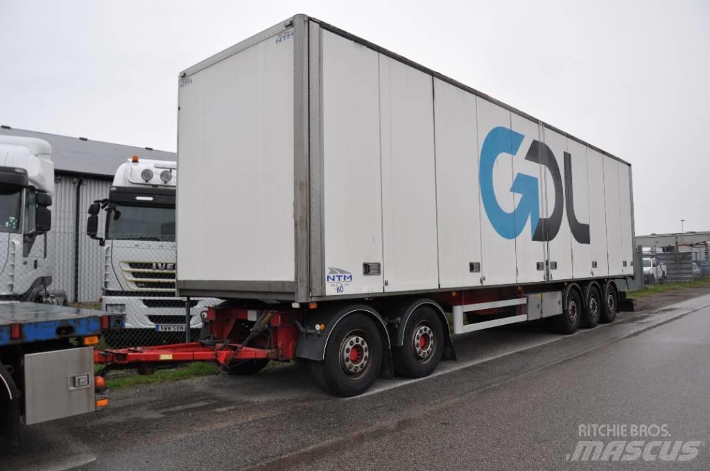 NTM UTP-45L-5 AXLAT Reboques de caixa fechada