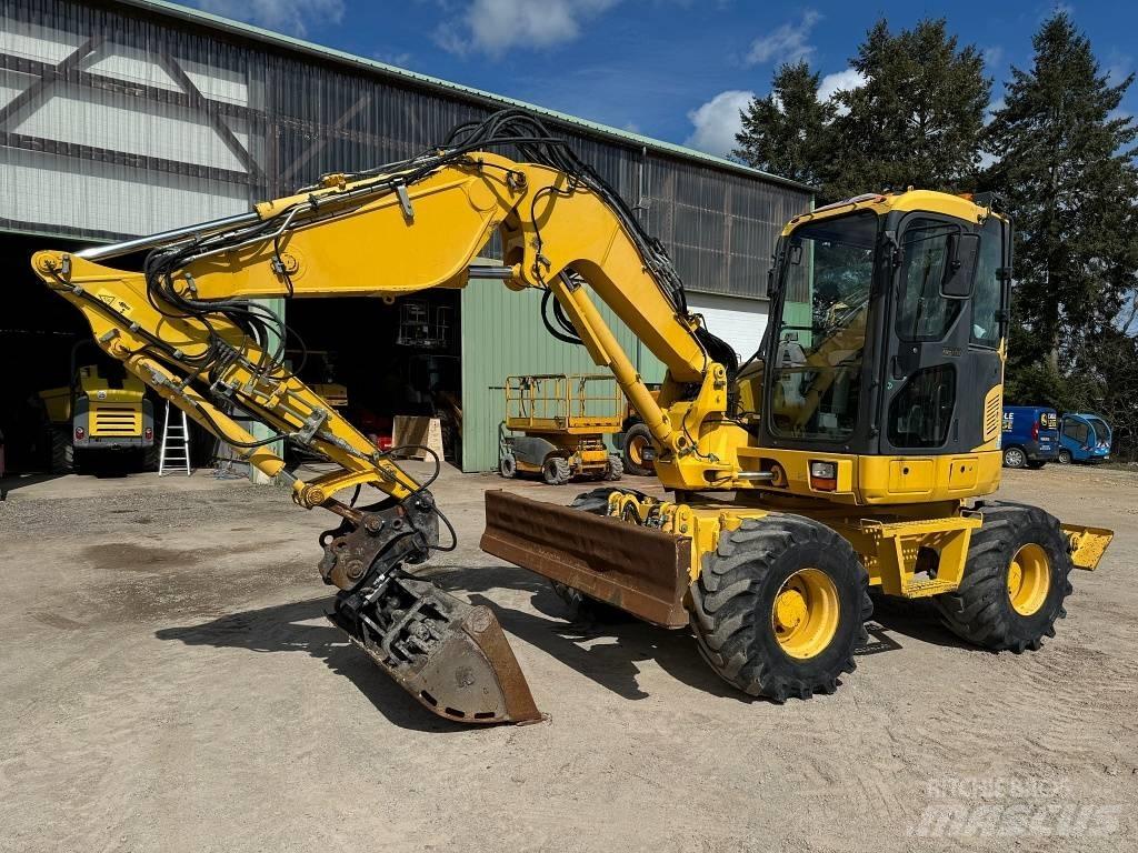 Komatsu PW 98 MR-8 Escavadoras de rodas