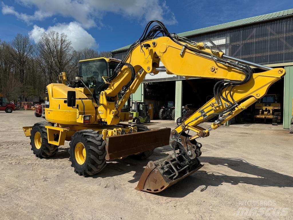 Komatsu PW 98 MR-8 Escavadoras de rodas