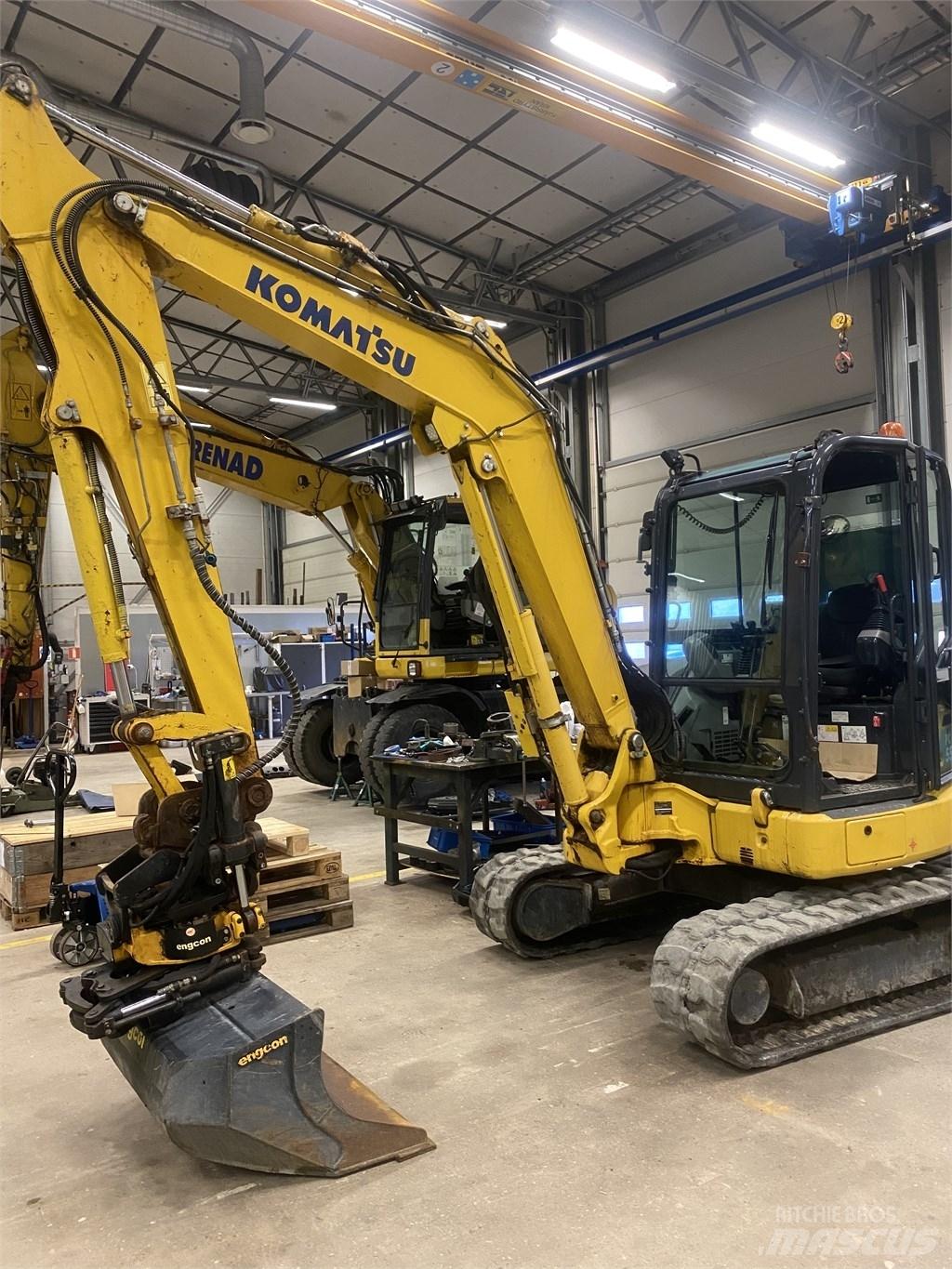 Komatsu PC55MR-5 Miniescavadeiras