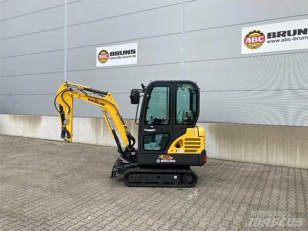 New Holland E 19C Miniescavadeiras