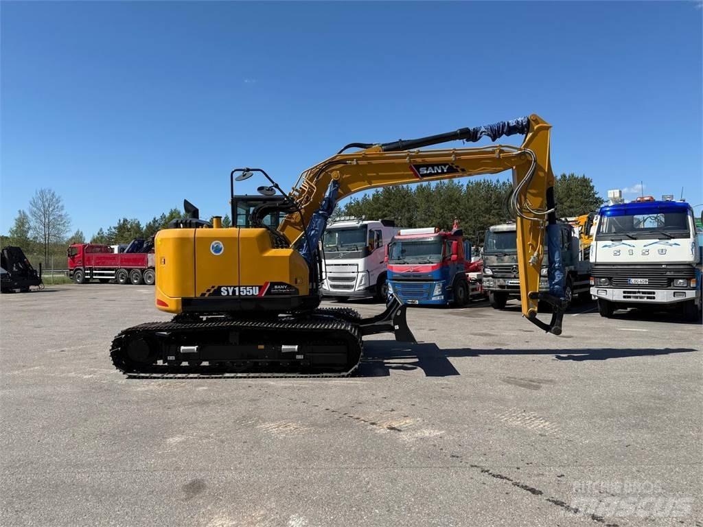 Sany SY155U Escavadeiras de esteiras