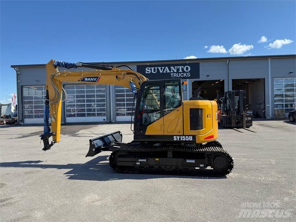 Sany SY155U Escavadeiras de esteiras