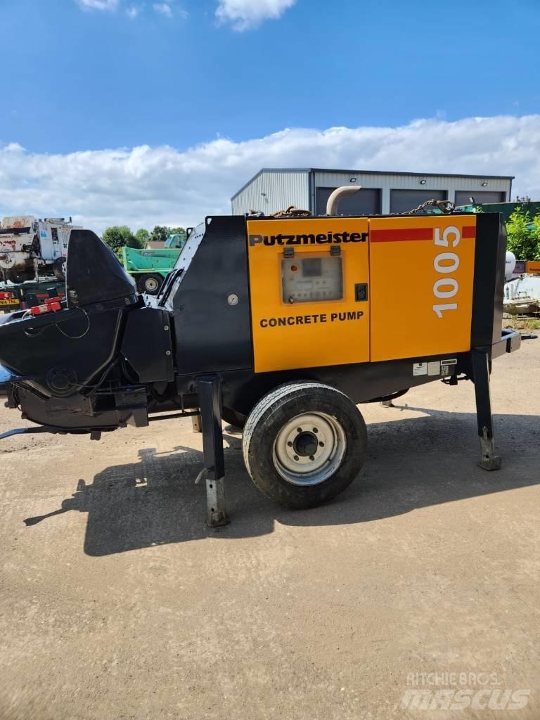 Putzmeister 1005D Bombas de betonagem