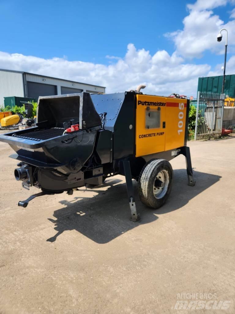 Putzmeister 1005D Bombas de betonagem