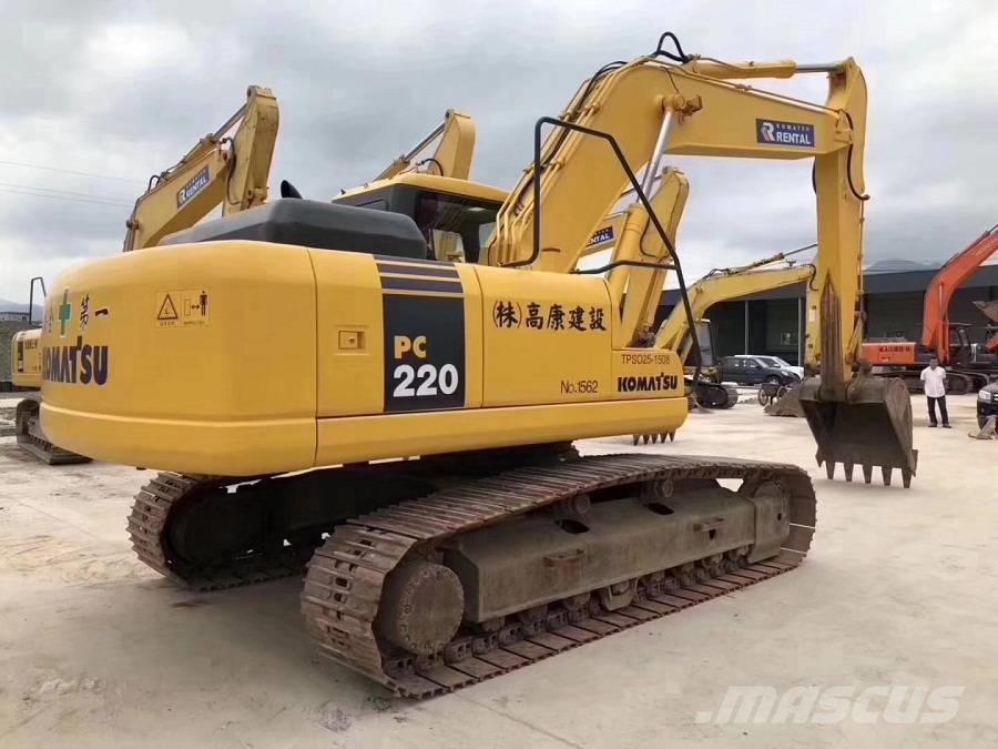 Komatsu pc220-7 Escavadeiras de esteiras