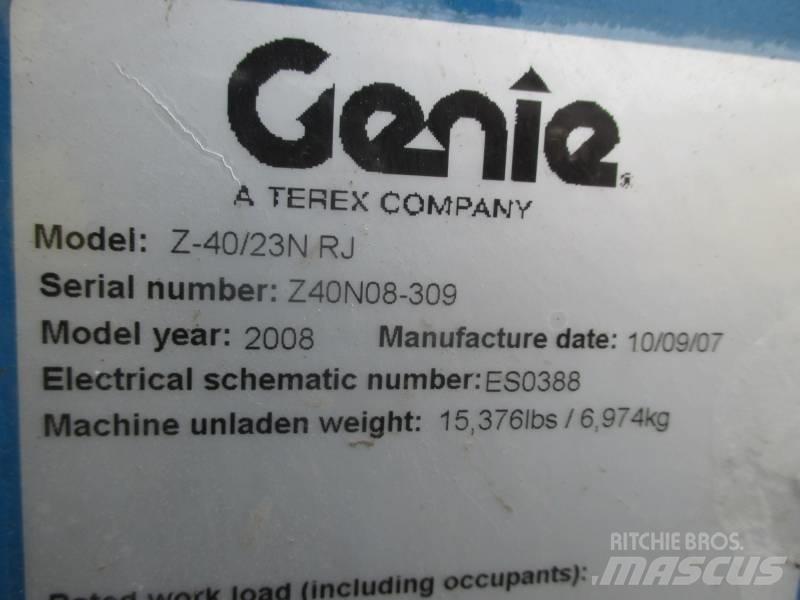 Genie Z 40/23 N RJ Elevadores braços articulados