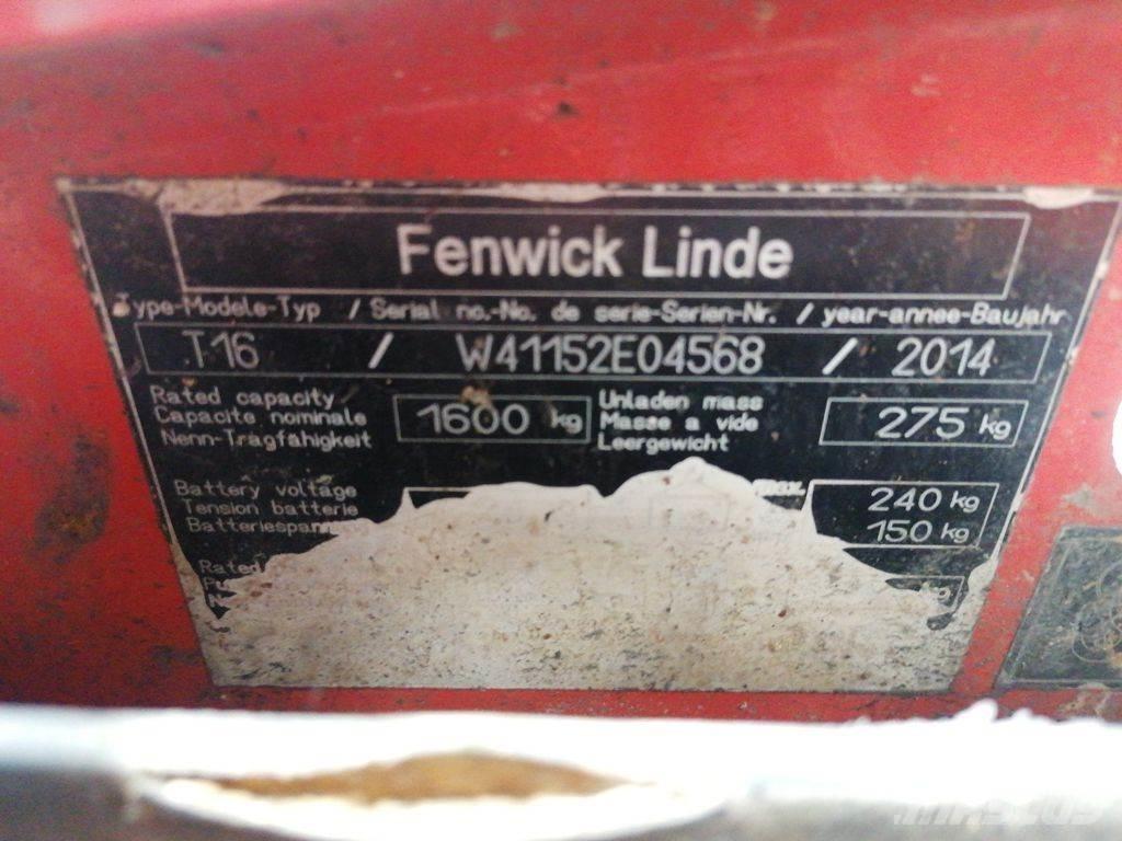 Linde T16 Porta palettes
