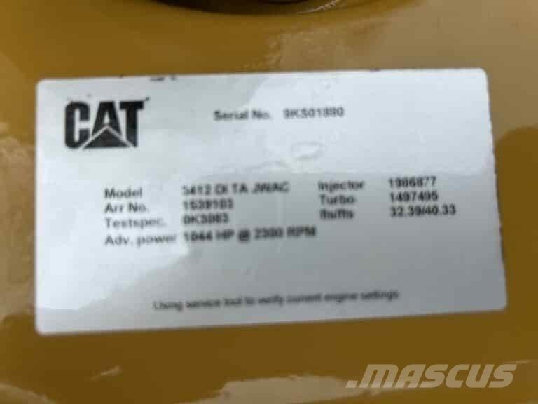 CAT 3412E Unidades Motores Marítimos
