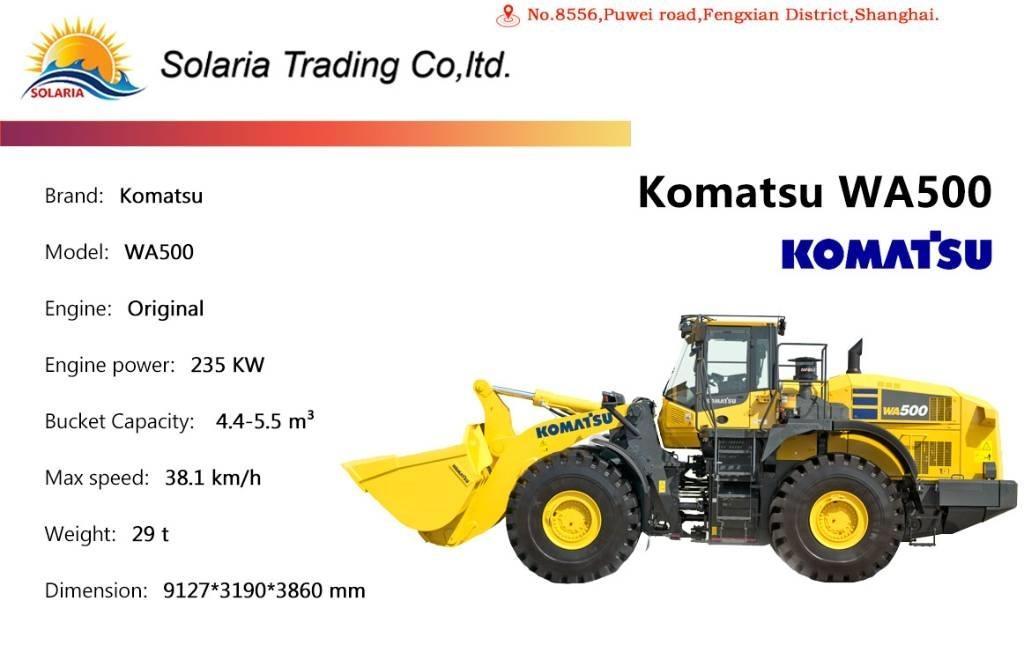 Komatsu WA 500 Carregadeiras de rodas