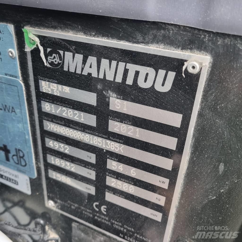 Manitou MLT 625-75 H Manipulador telescópico