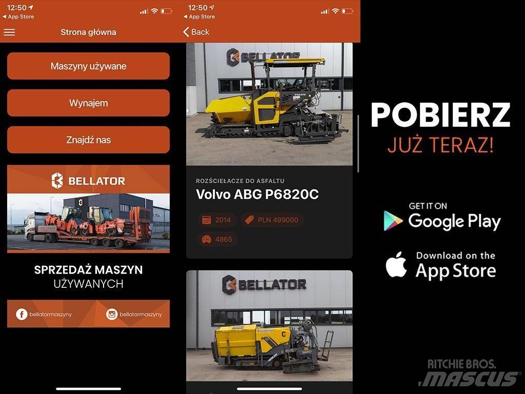 Volvo ABG P6820C Espalhadoras de asfalto