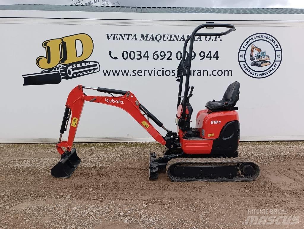 Kubota U 10 Miniescavadeiras
