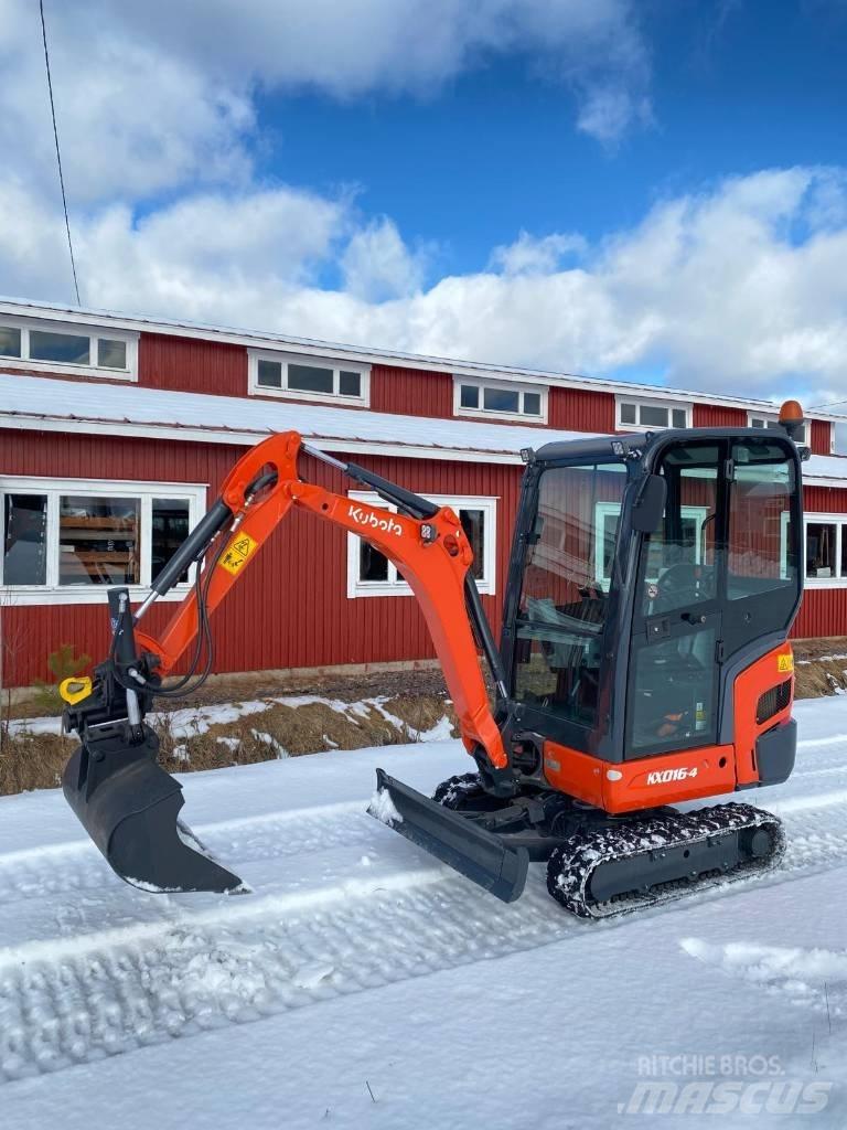 Kubota KX016-4 Miniescavadeiras