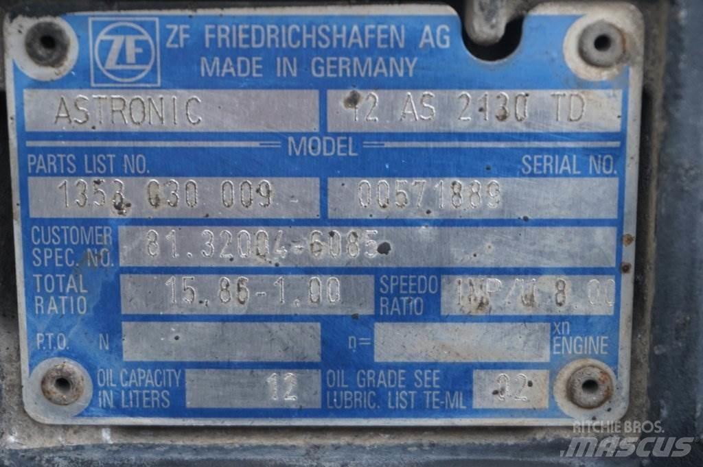 ZF 12AS2130DD TGX Caixas de velocidades