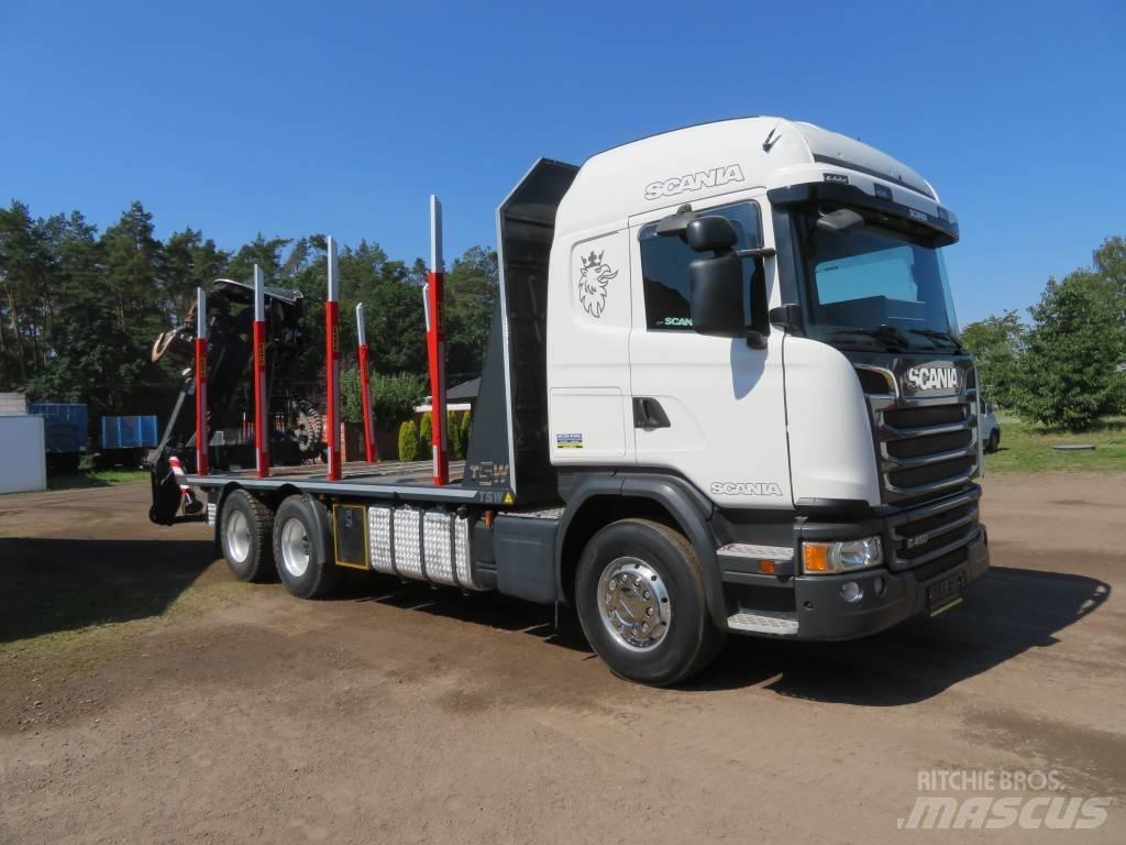 Scania G 450 Caminhões de transporte de troncos