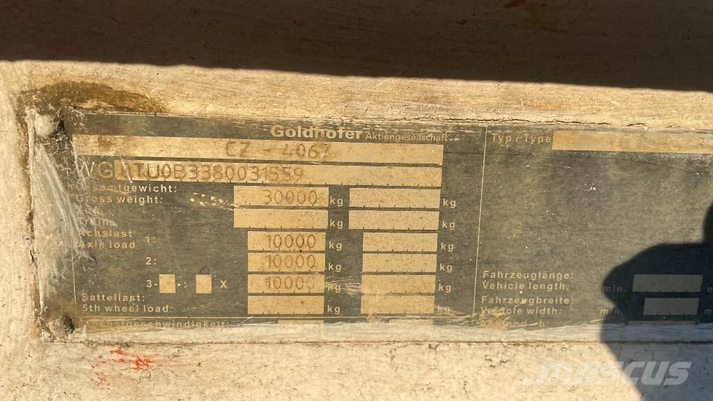 Goldhofer TU 3- 24/80 Reboques carga baixa