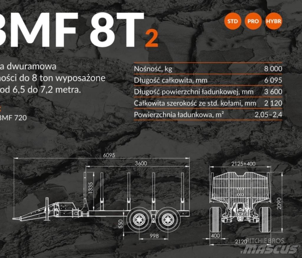 BMF 8T2 650 Reboques Florestais