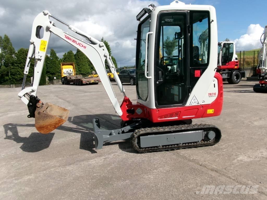 Takeuchi TB 216 Miniescavadeiras