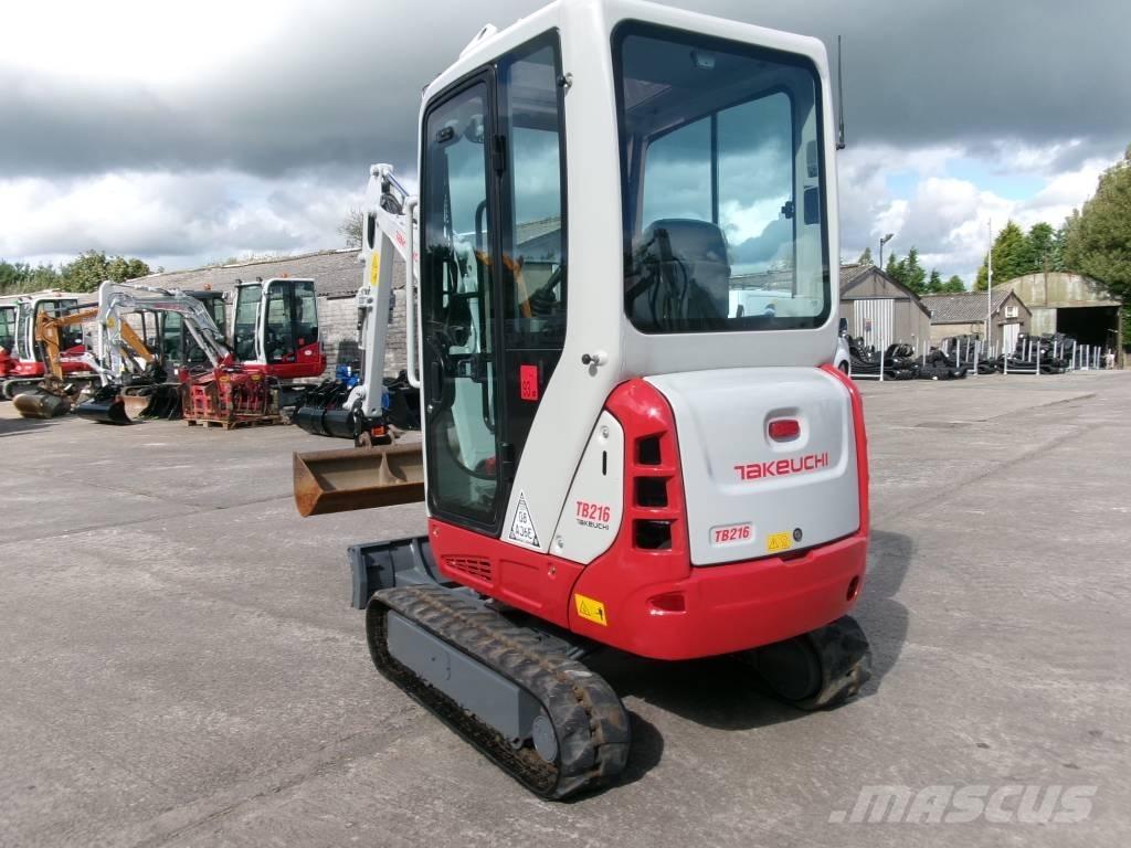 Takeuchi TB 216 Miniescavadeiras