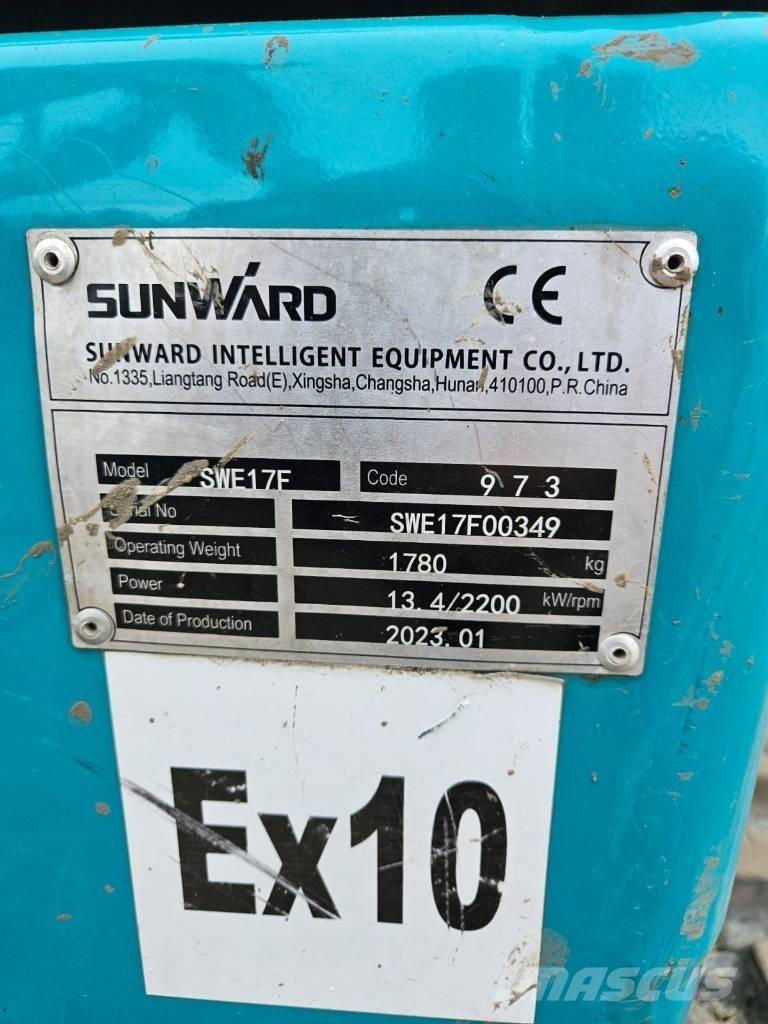 Sunward SWE 17 F Miniescavadeiras