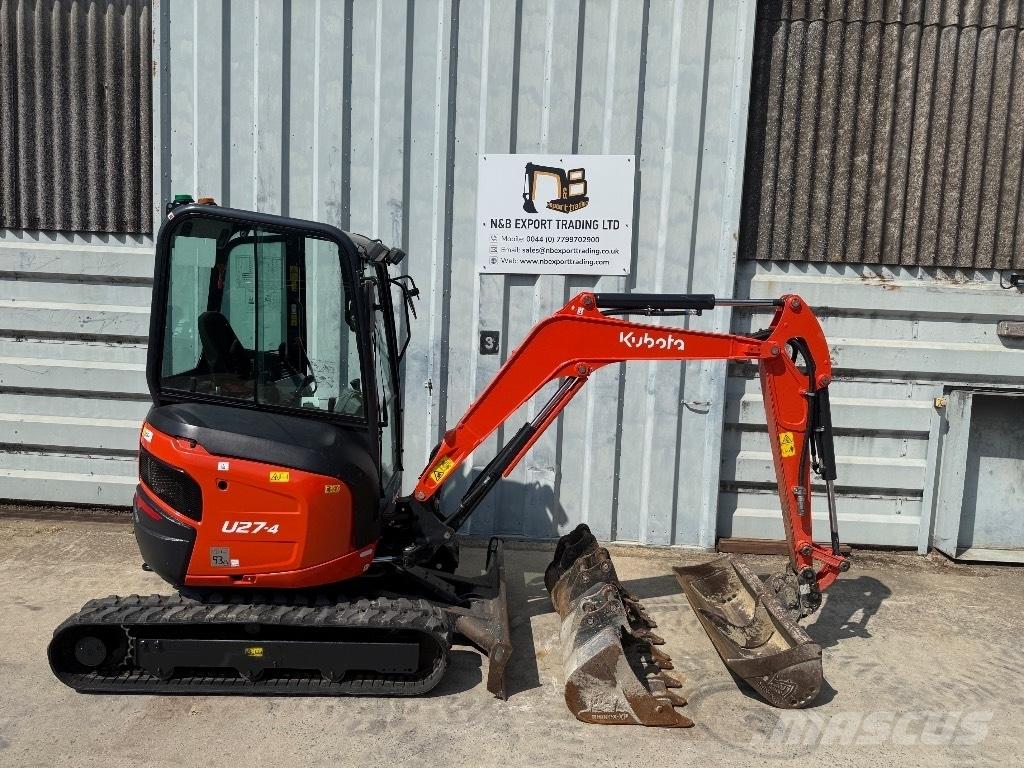 Kubota U 27 Miniescavadeiras