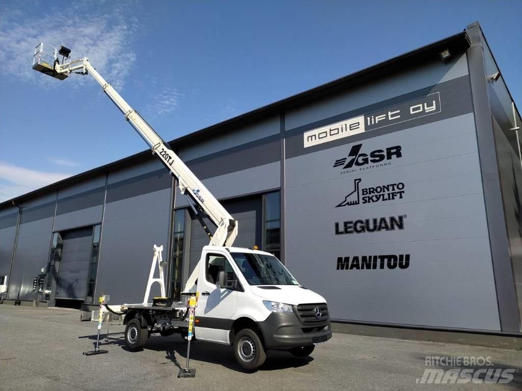 GSR B 220 TJ Plataformas aéreas montadas em camião