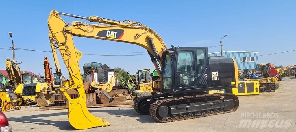 CAT 318FL Escavadeiras de esteiras
