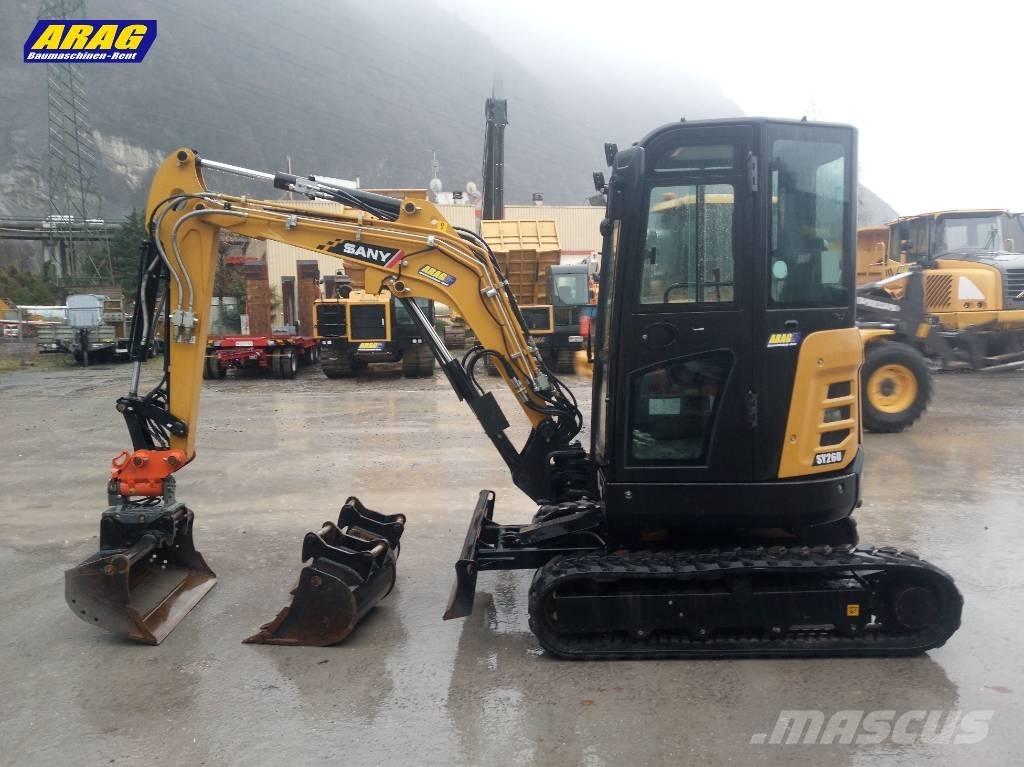 Sany SY 26 U Miniescavadeiras