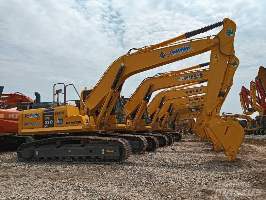 Komatsu PC 210LC Escavadeiras de esteiras